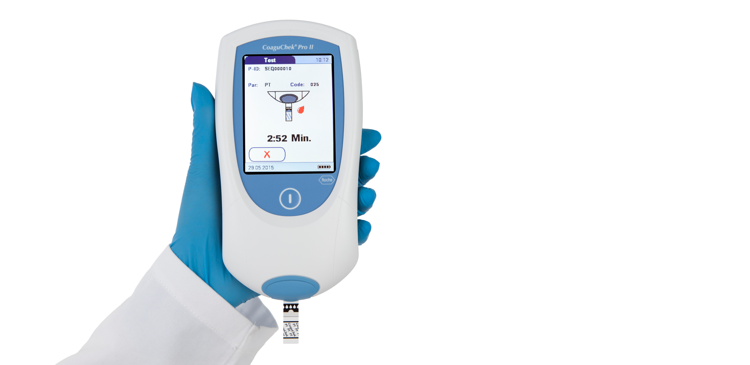 Roche - CoaguChek® PRO II POINT-OF-CARE COAGULATION TESTING DEVICE ...